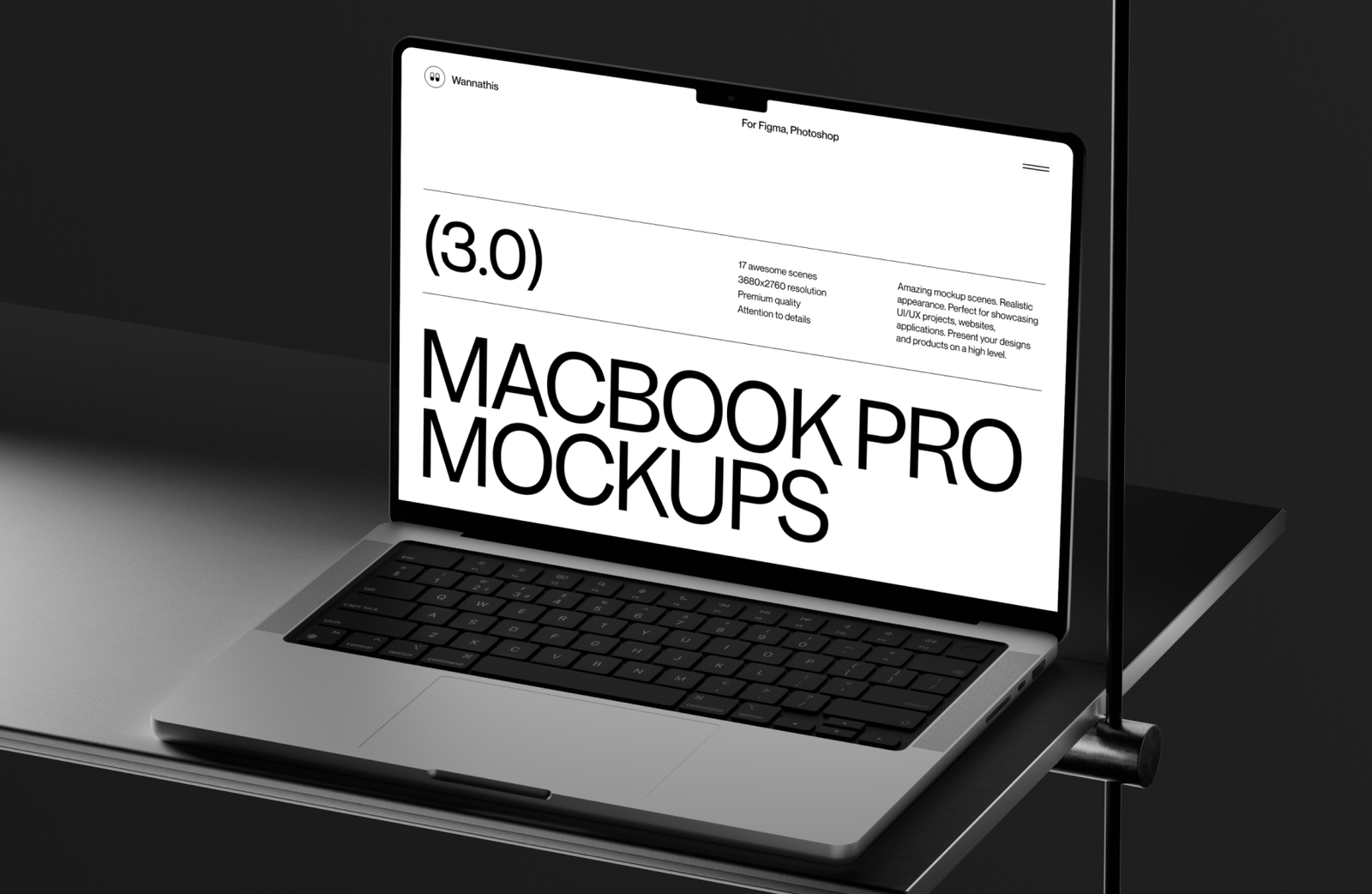 Download Stylish Macbook Pro Mockups vol.3 collection — Wannathis