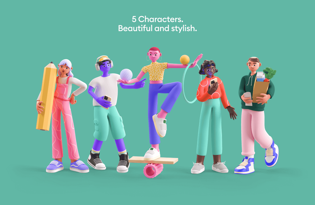 people-3d-characters-wannathis
