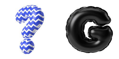 Inflatable 3d letters of the alphabet — Wannathis