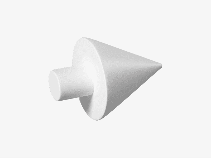 3D funnel icon
