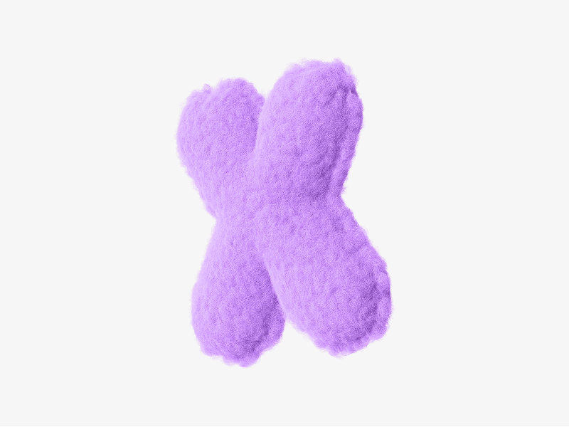 Inflatable letter X