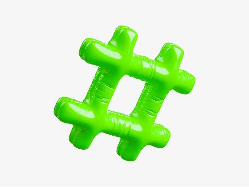 inflatable abstract cross shape in 3d
