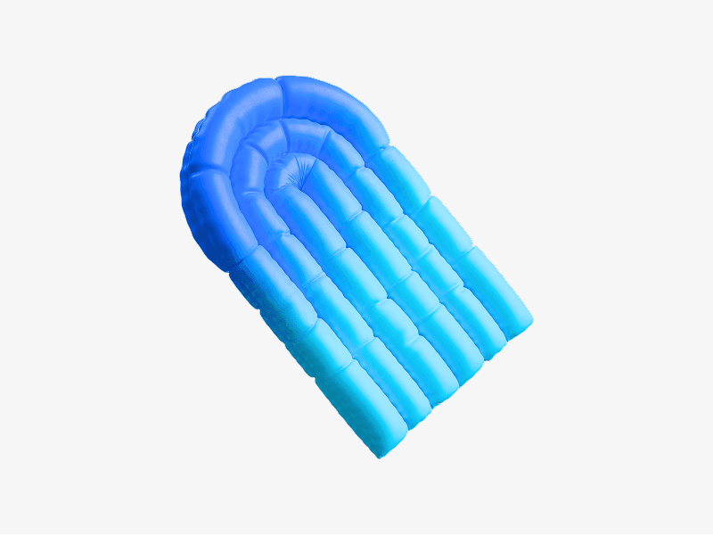 inflatable abstract arch shape in 3d