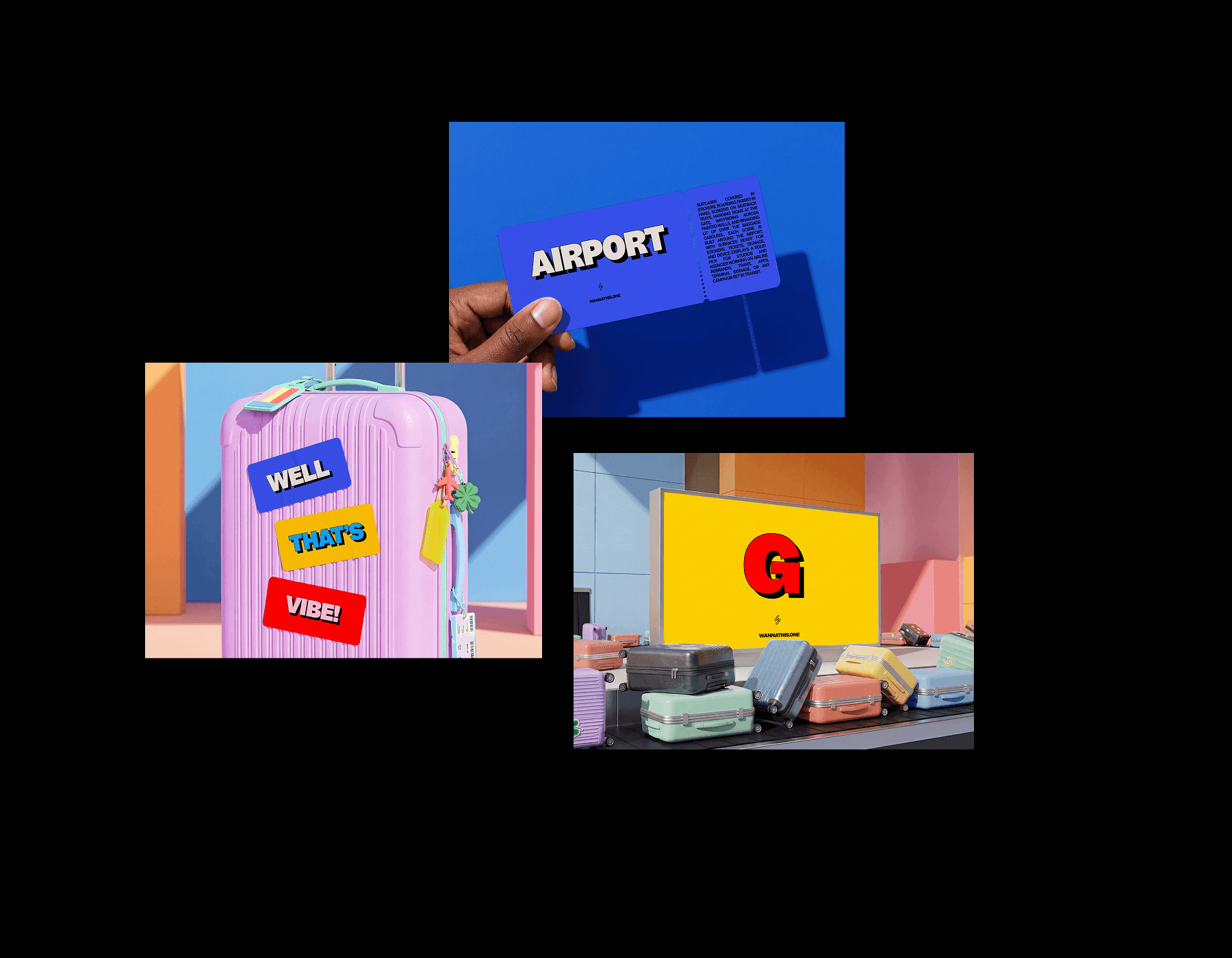 Airport Branding Mockups for design projects