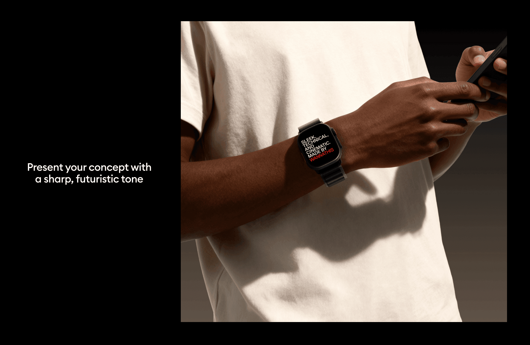 Apple Watch Ultra Hands Mockups for marketing projects