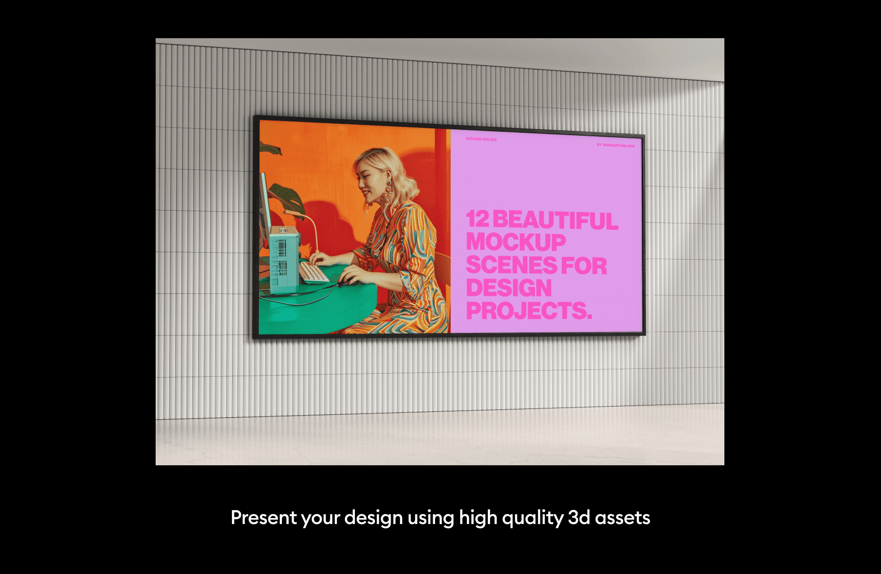 Outdoor billboard mockups for branding projects