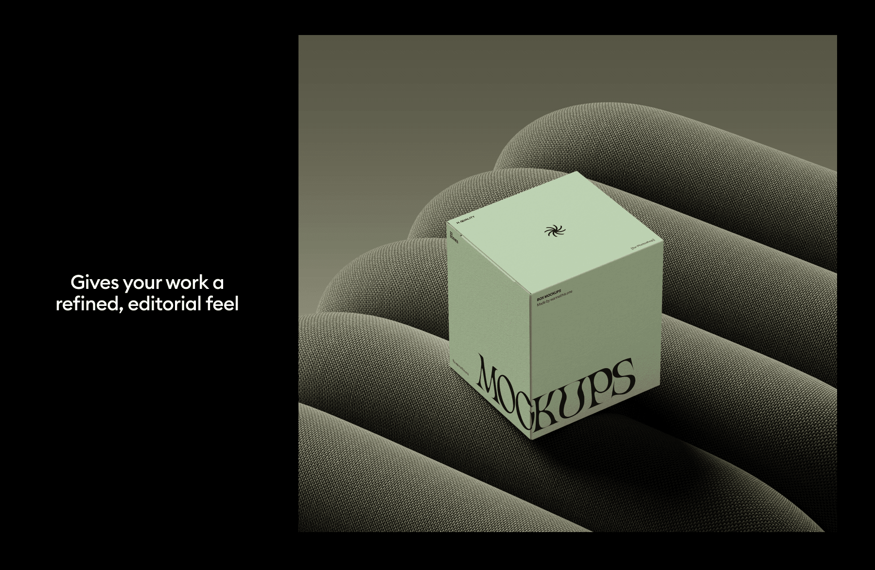 Packaging box mockup pack for branding projects