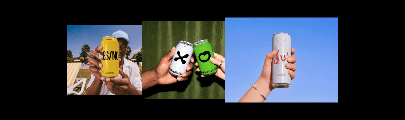 Lifestyle Can Mockups in Hand for branding presentations