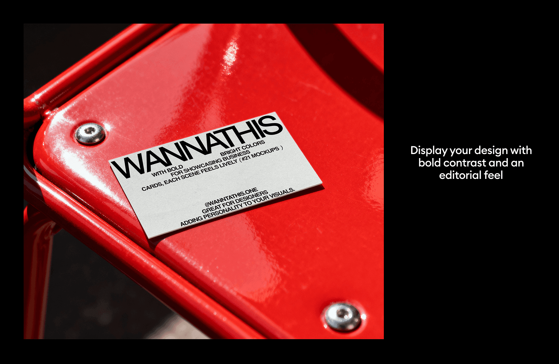 Casual Business Card Mockups for design projects