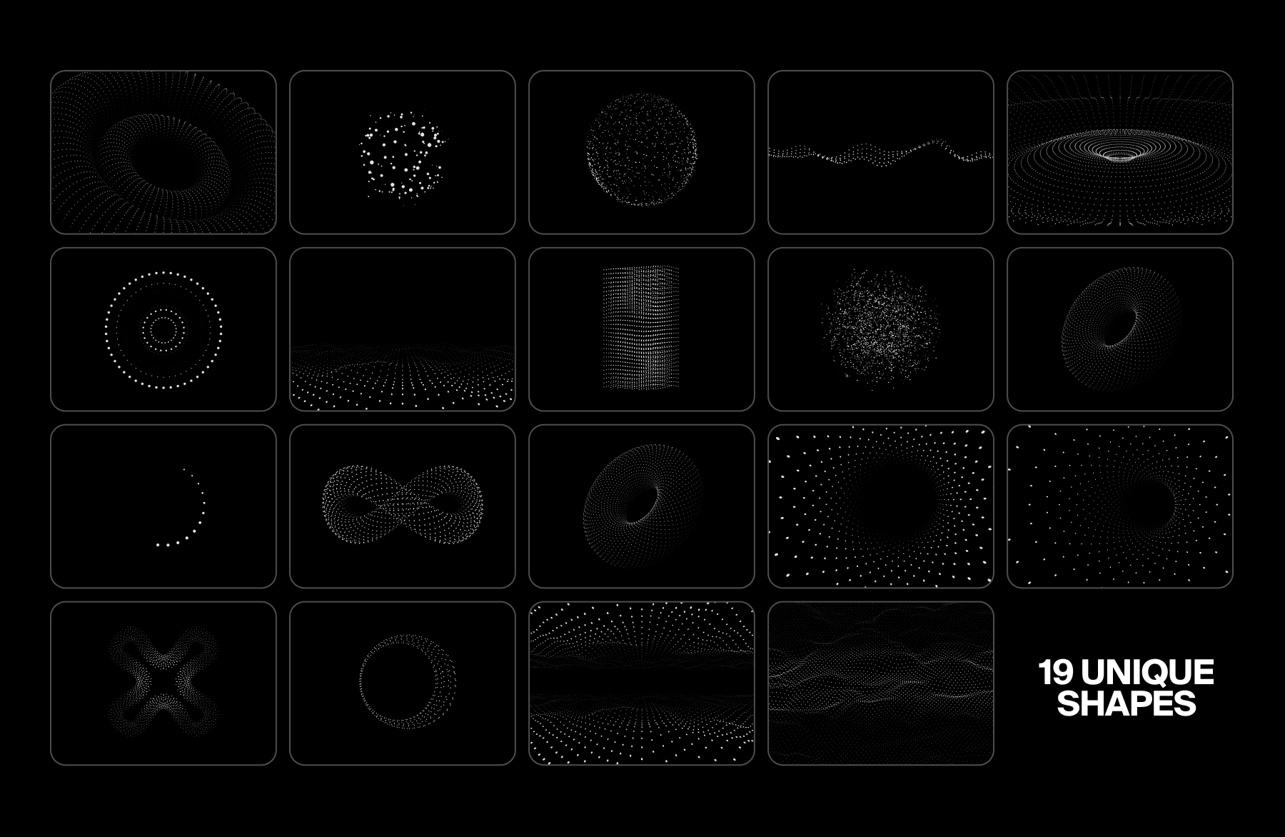 Dot Abstract Web3 Loop Animations for UX/UI projects