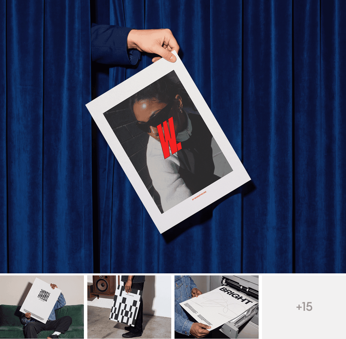 Editorial Poster Mockups