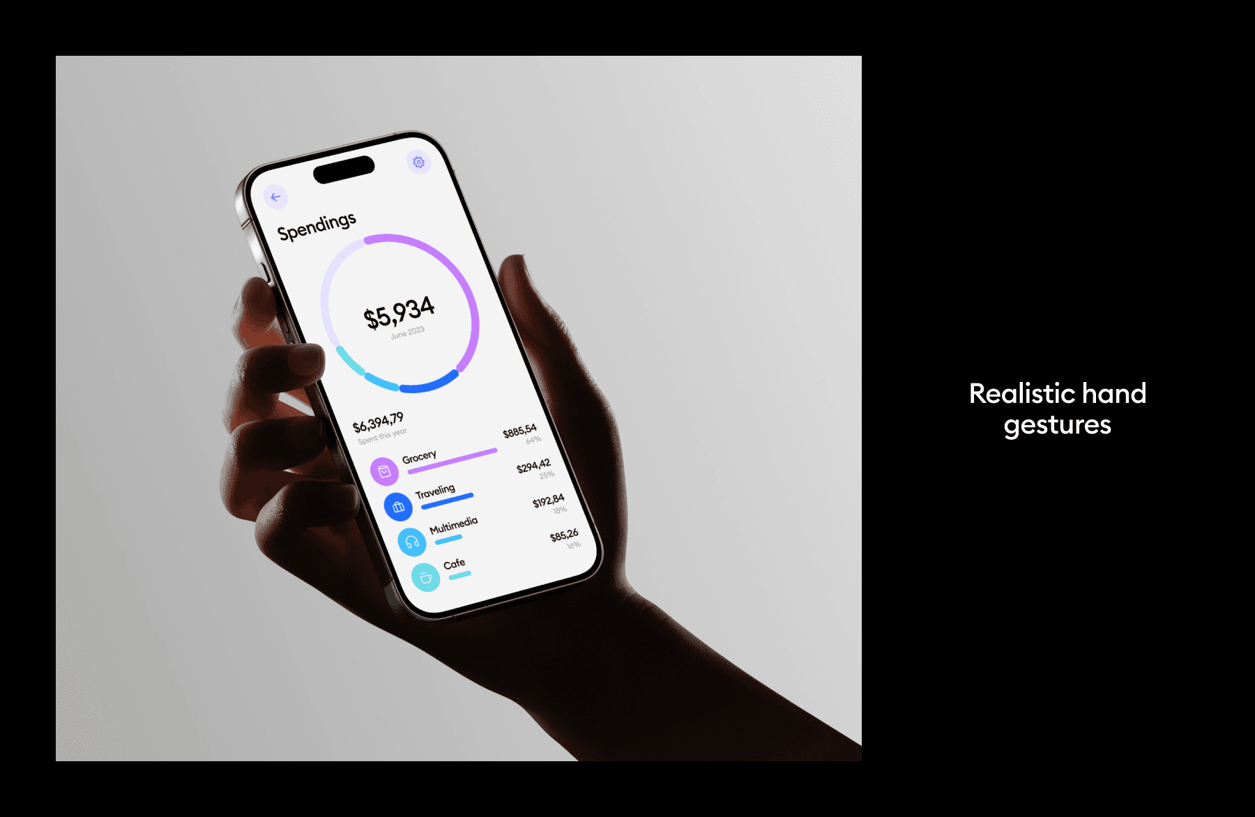 Hands phone mockups for Figma and Photoshop