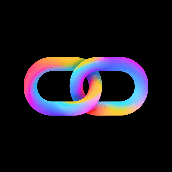 Colorful gradient abstract shape #16