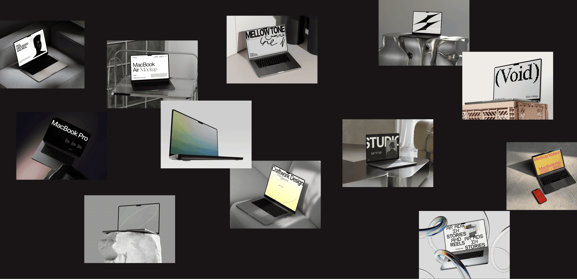 12 Best MacBook Mockups for Design Projects