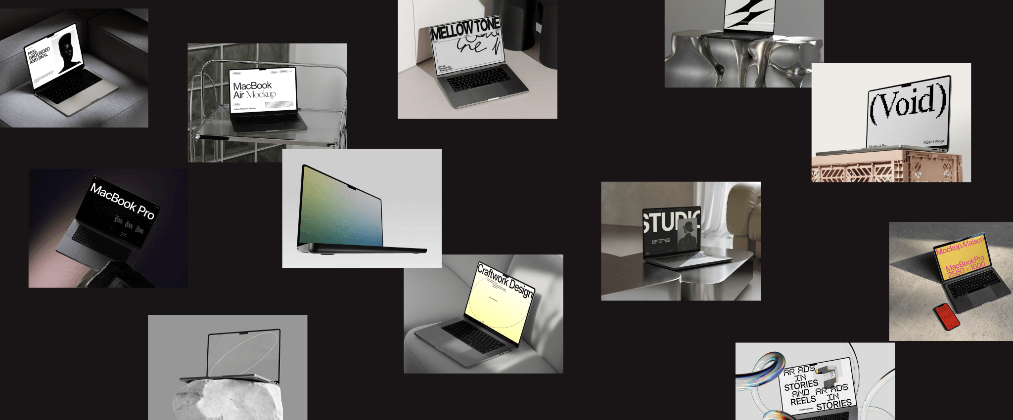 12 Best MacBook Mockups for Design Projects
