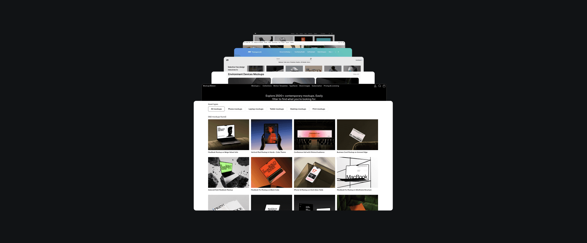 Best Mockup Resources (Free and Premium)