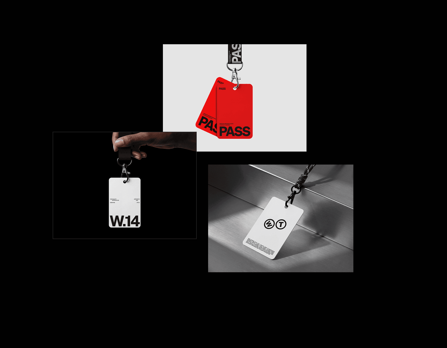 ID Card Mockups for corporate branding