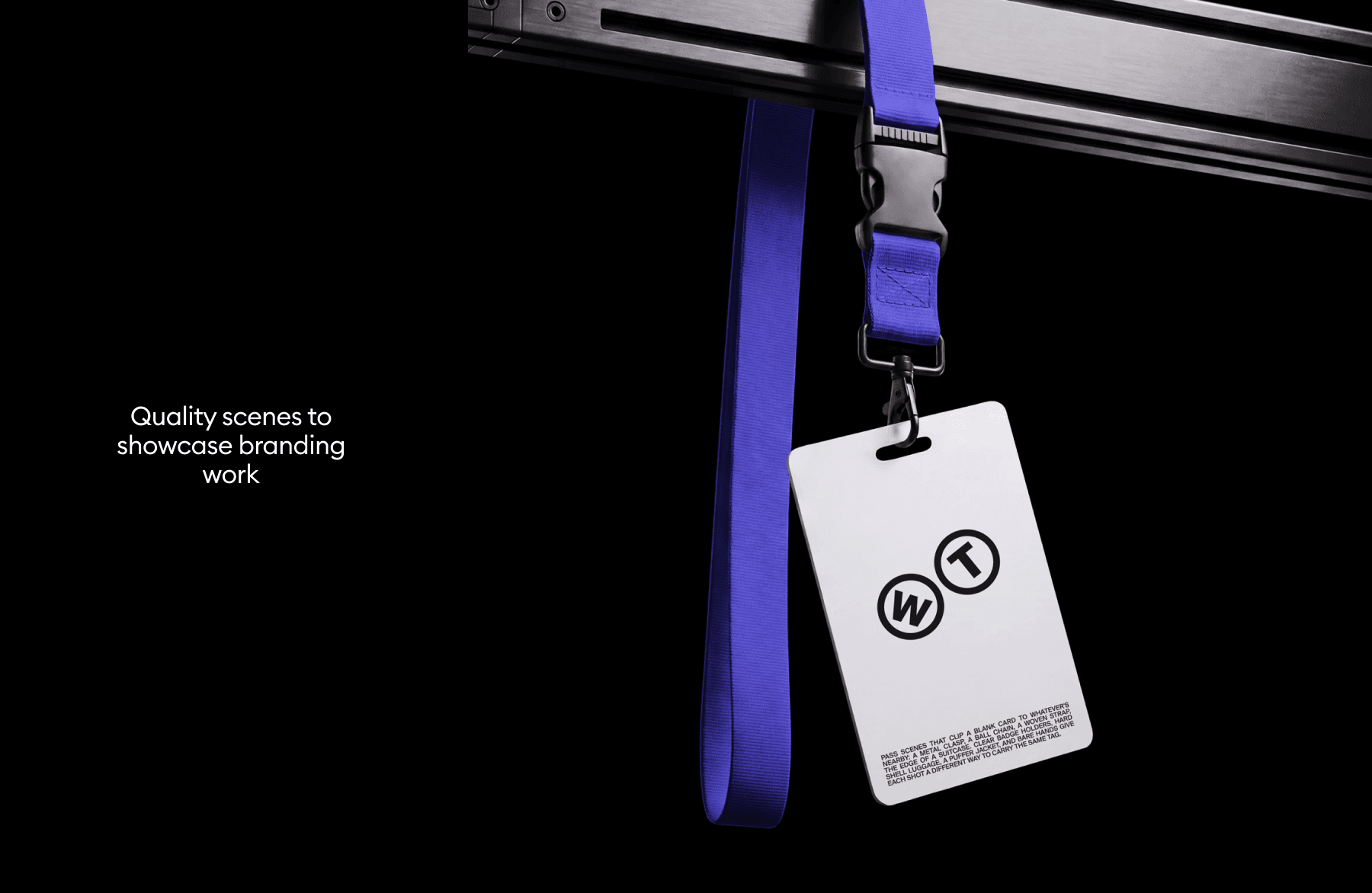ID Card Mockups for branding presentations