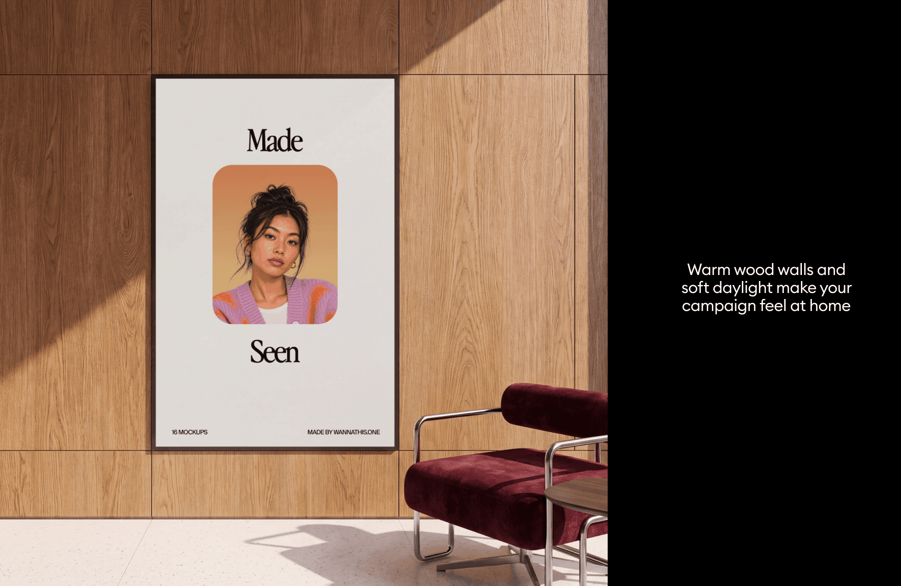 Interior Billboard Mockups for design presentations