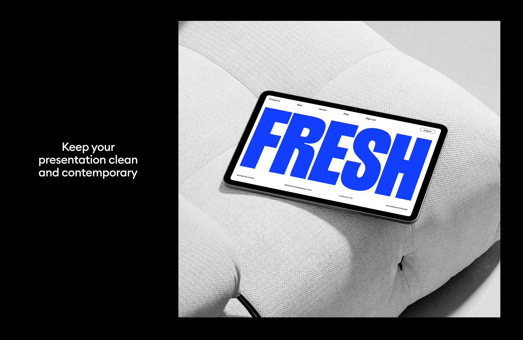 White Interior Device Mockups for marketing projects