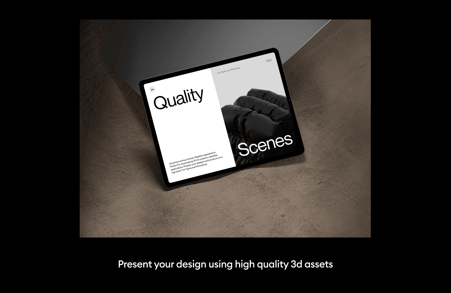 ipad pro mockups for marketing projects