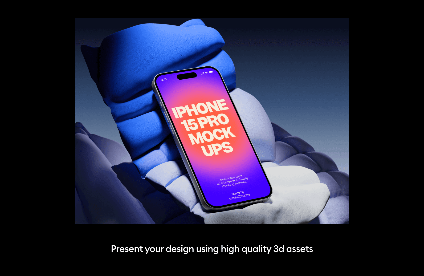 iPhone 15 pro mockups design presentations