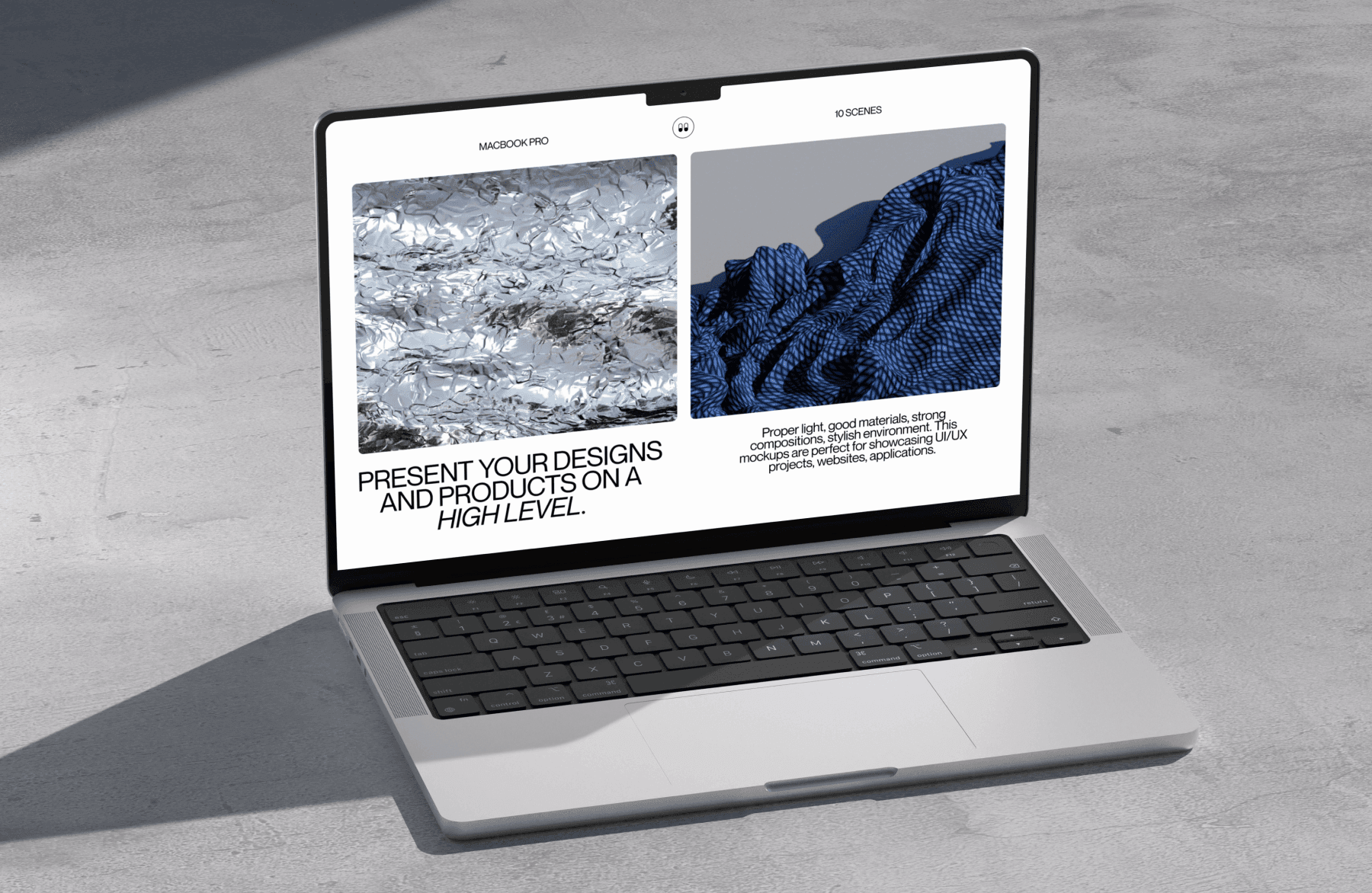 macbook pro mockups for design presentations