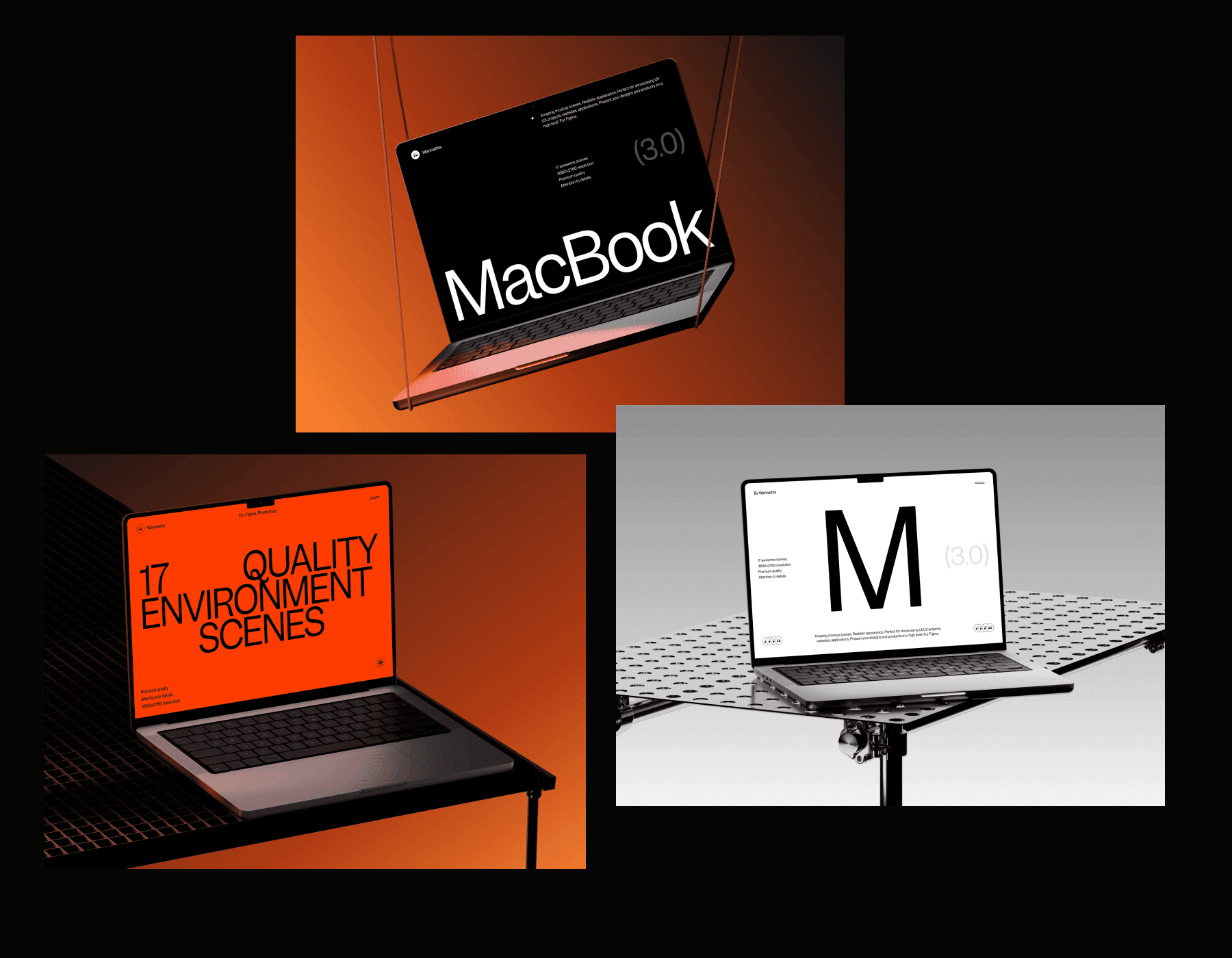 macbook pro mockups figma and photoshop