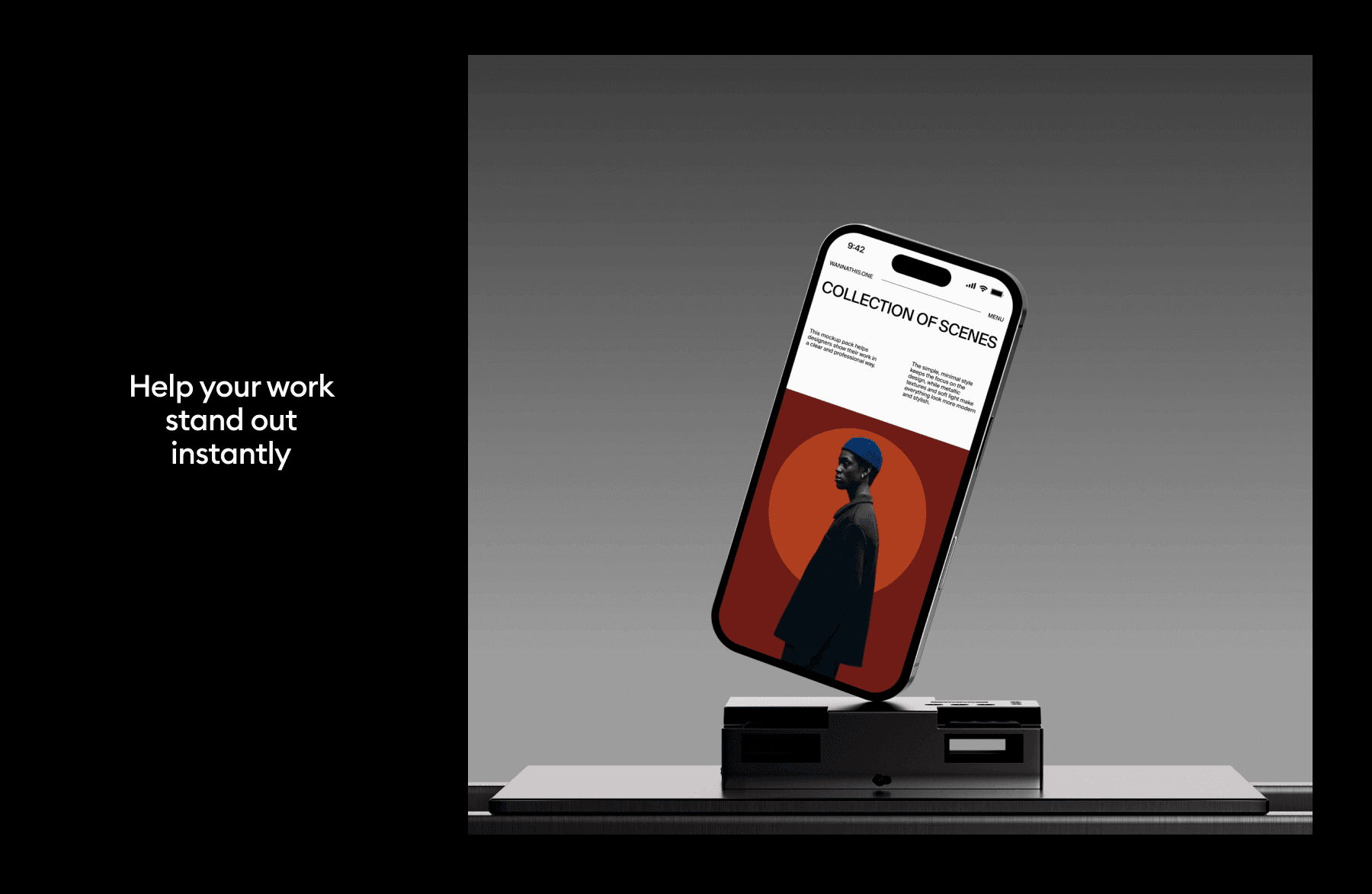 Metallic Apple Device Mockups for marketing projects