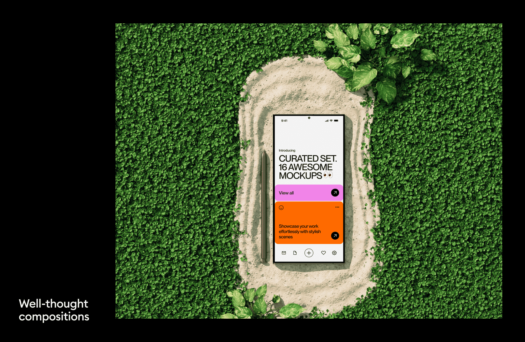 samsung galaxy s24 ultra mockups for ux/ui projects