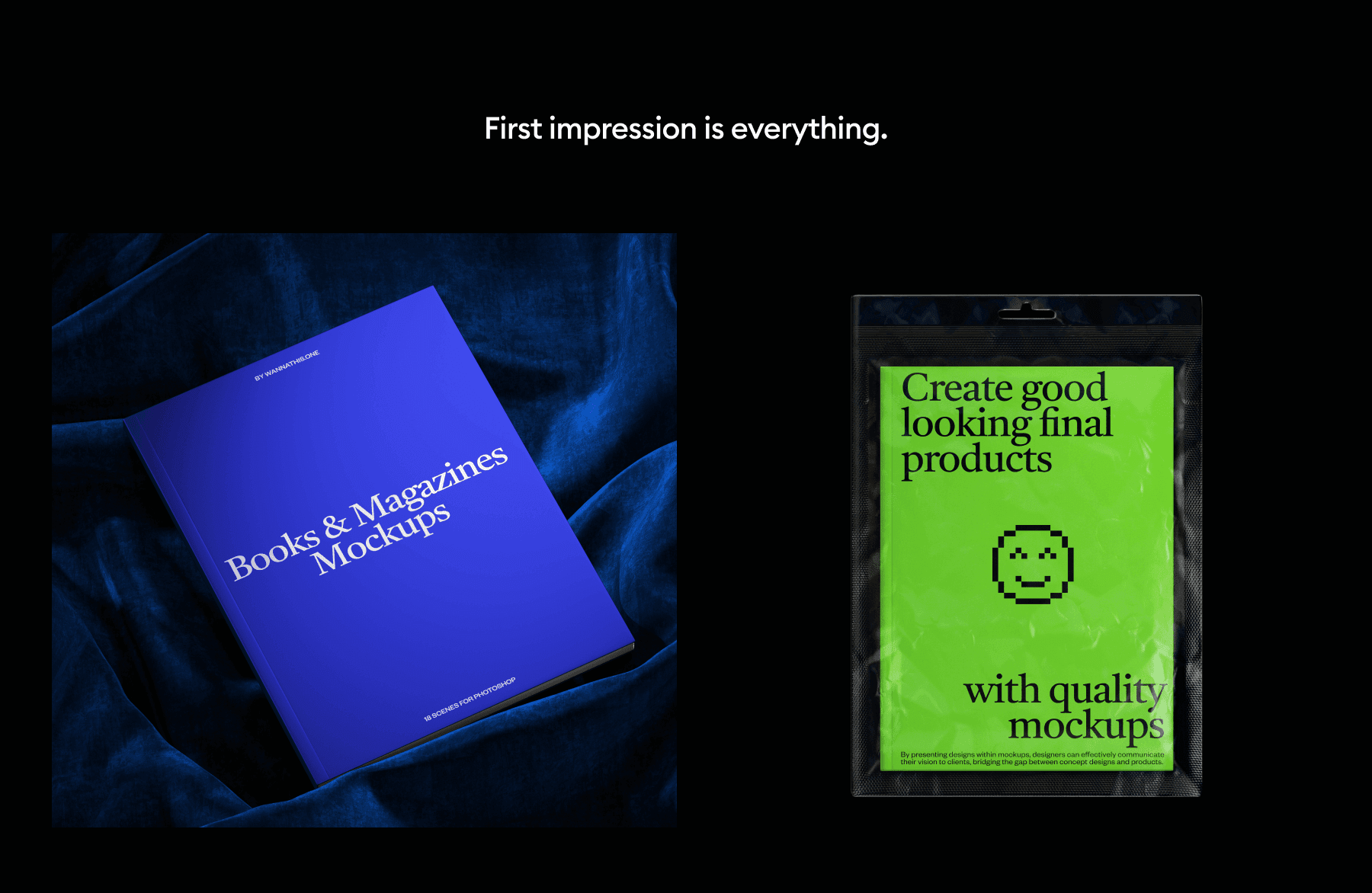 stylish print mockups