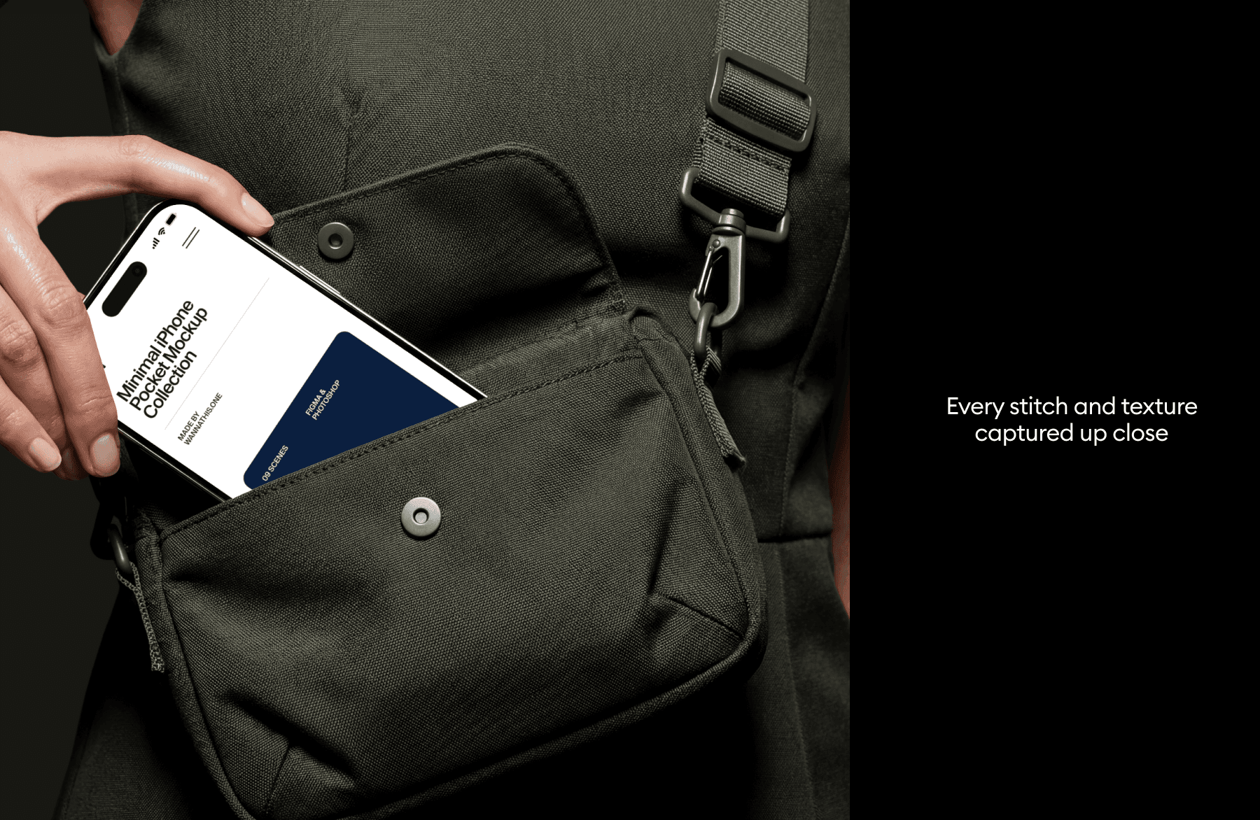 iPhone Pocket Mockups for marketing projects