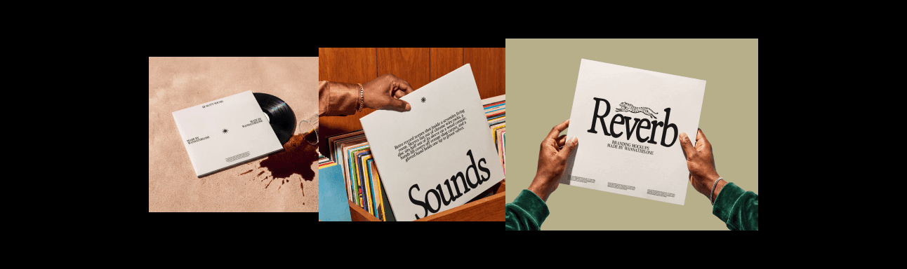 Retro Vinyl Record Mockups for branding projects