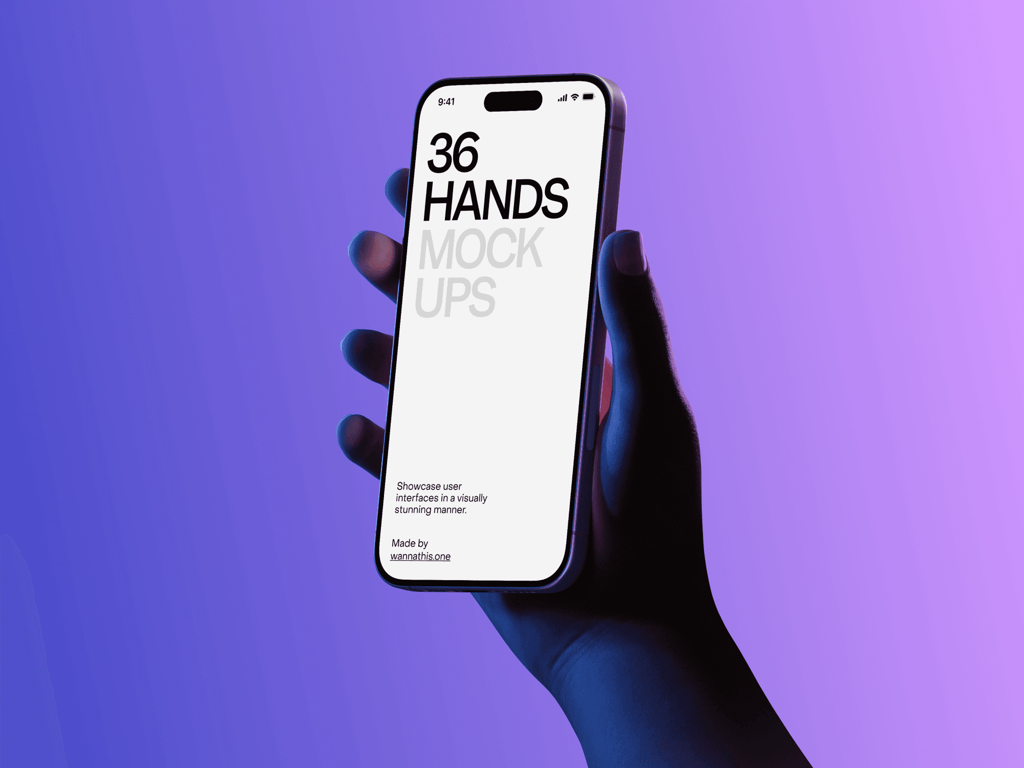 A dimly lit setting with a single hand gripping a smartphone, emphasizing the screen content.