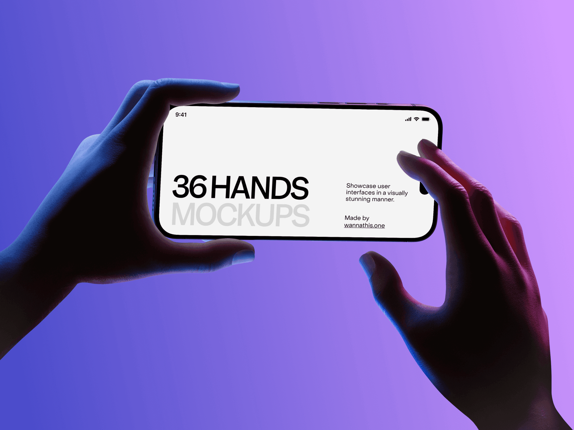 Smartphone screen glowing in a dimly lit setting with hand holding it firmly