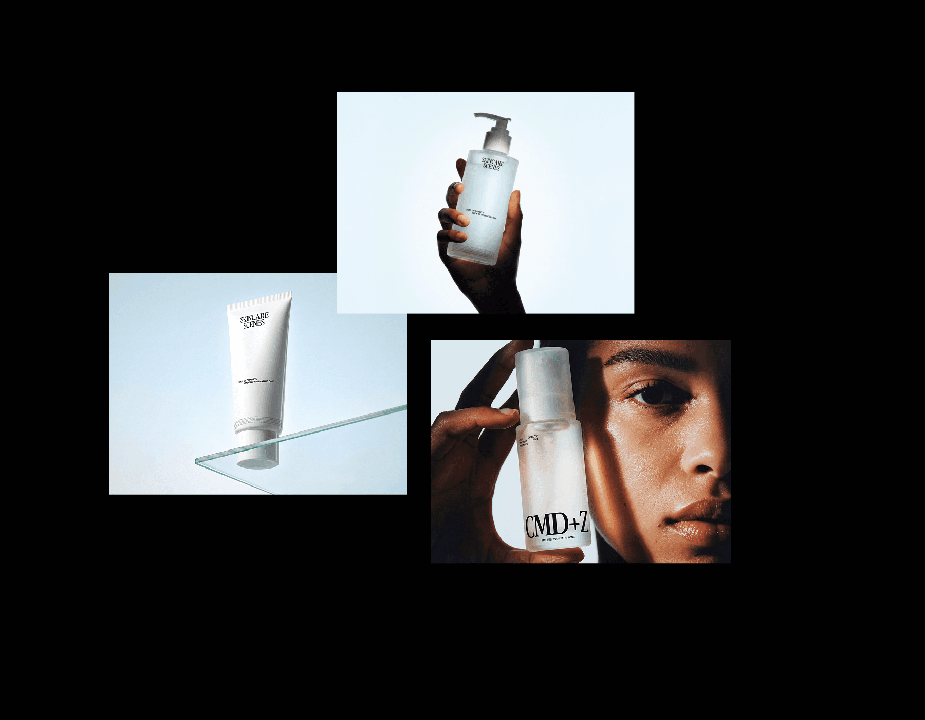 Glow Skincare Mockups for branding projects