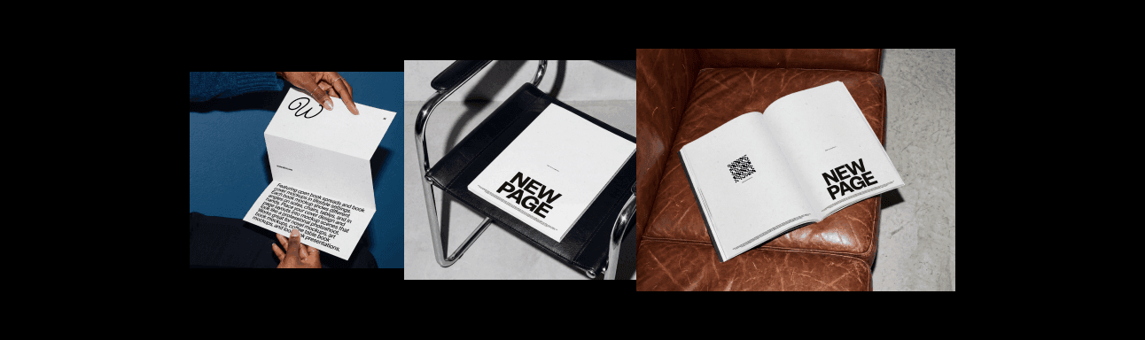 Softcover Book Mockups for branding presentations