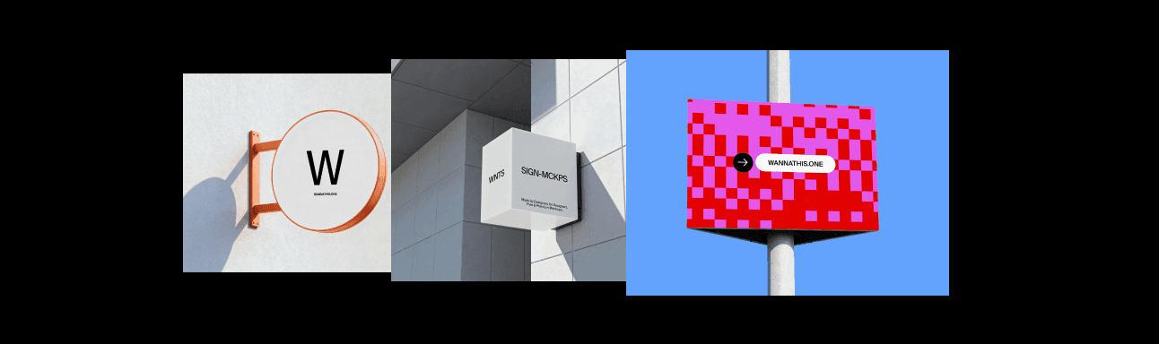 Street Sign Outdoor Mockups for branding projects