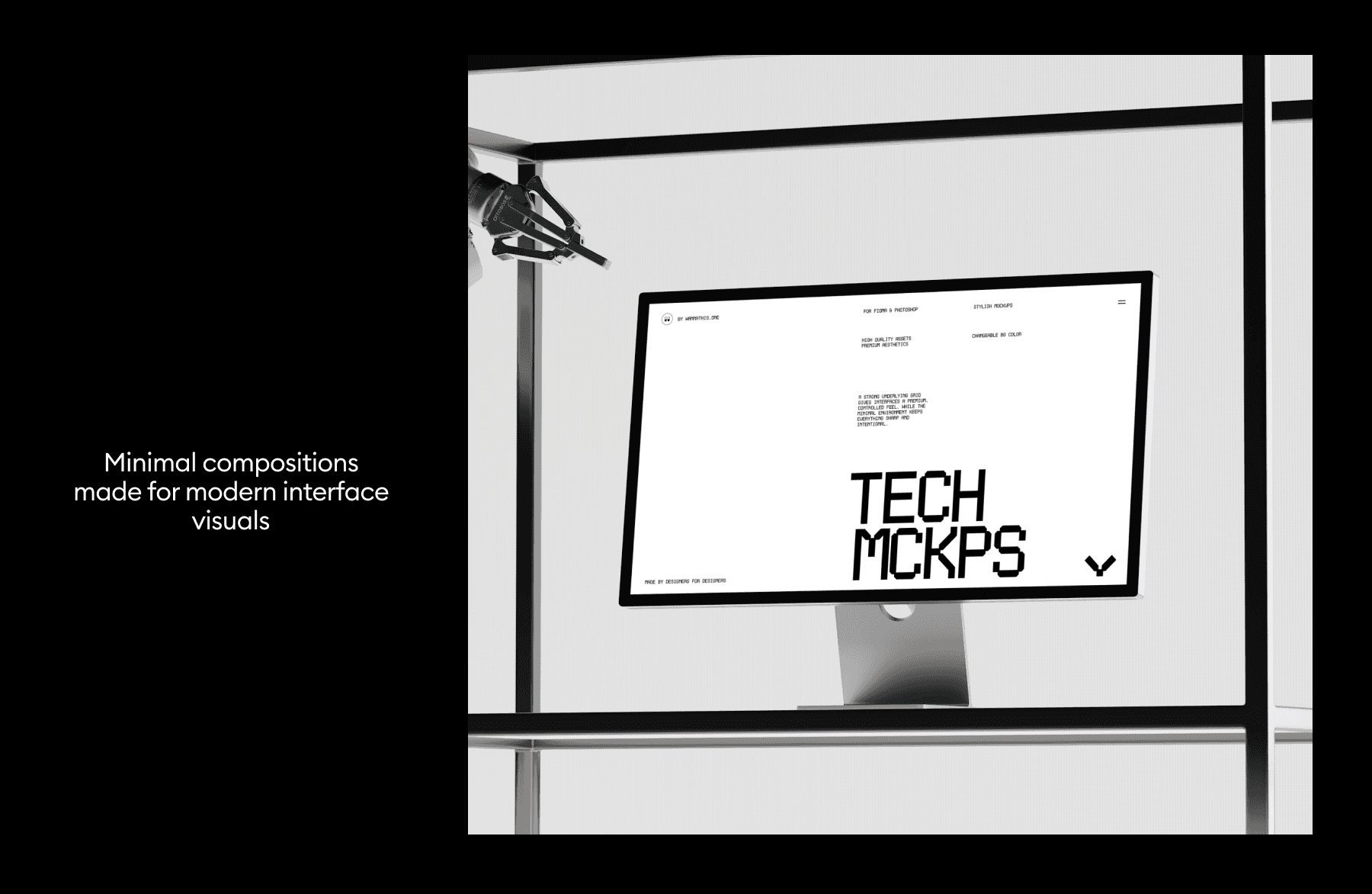 Tech Surface Device Mockups for presenting UI concepts
