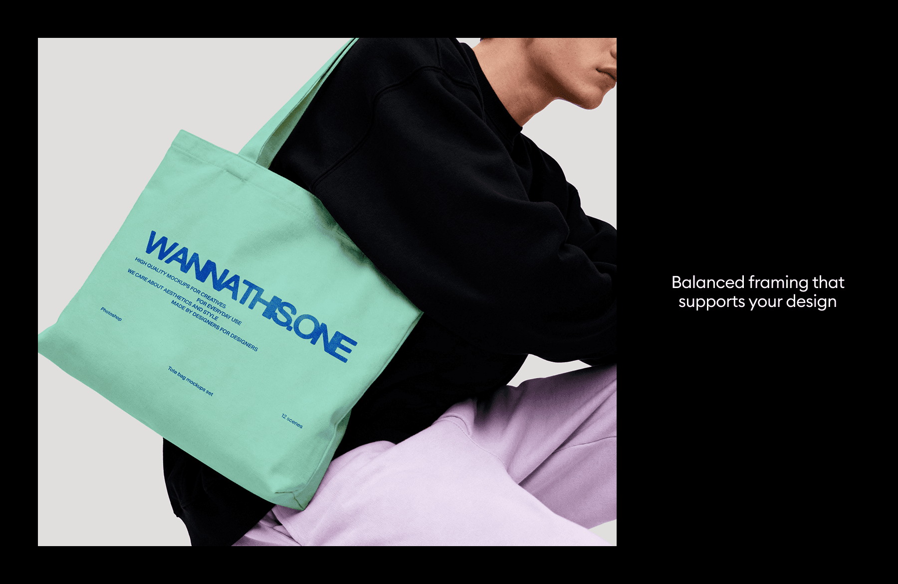 Tote Bag Mockups for design projects