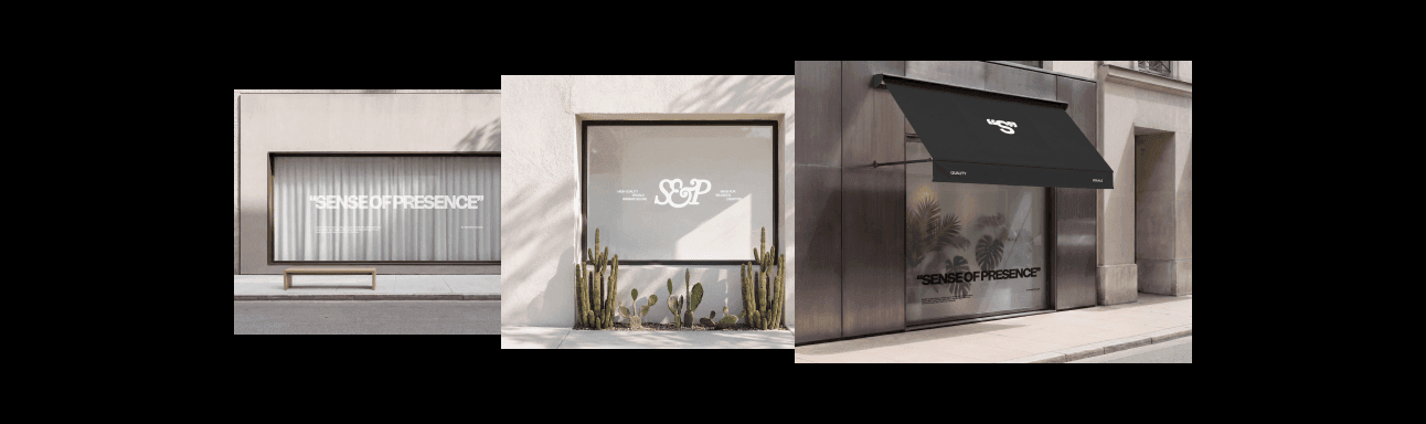 Window Signage Mockups for branding projects